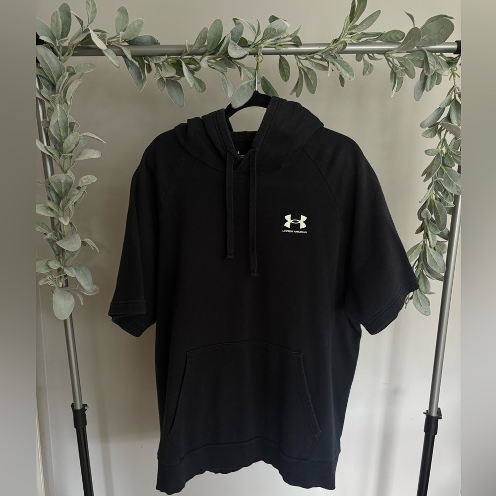 Men’s Under Armour Rival Terry Short Sleeve Hoodie